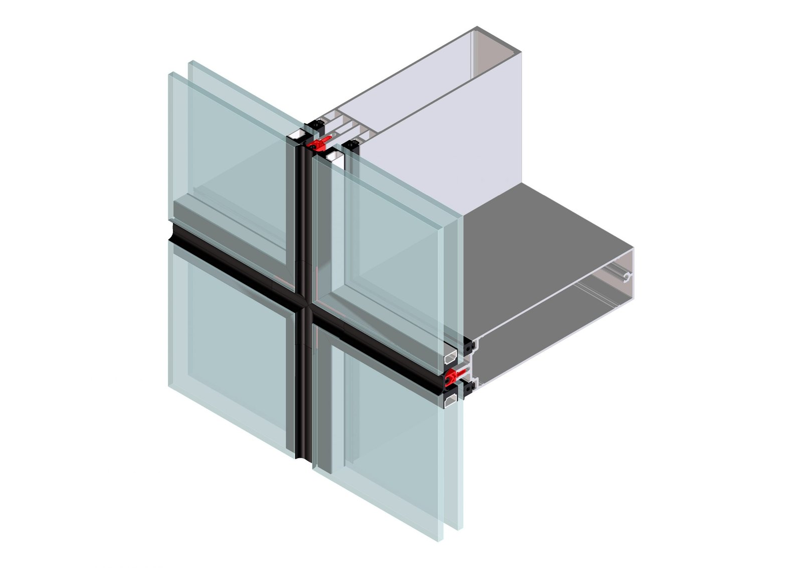 structural glazing curtain wall
